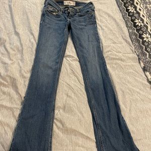 Hollister size 0 flare jeans